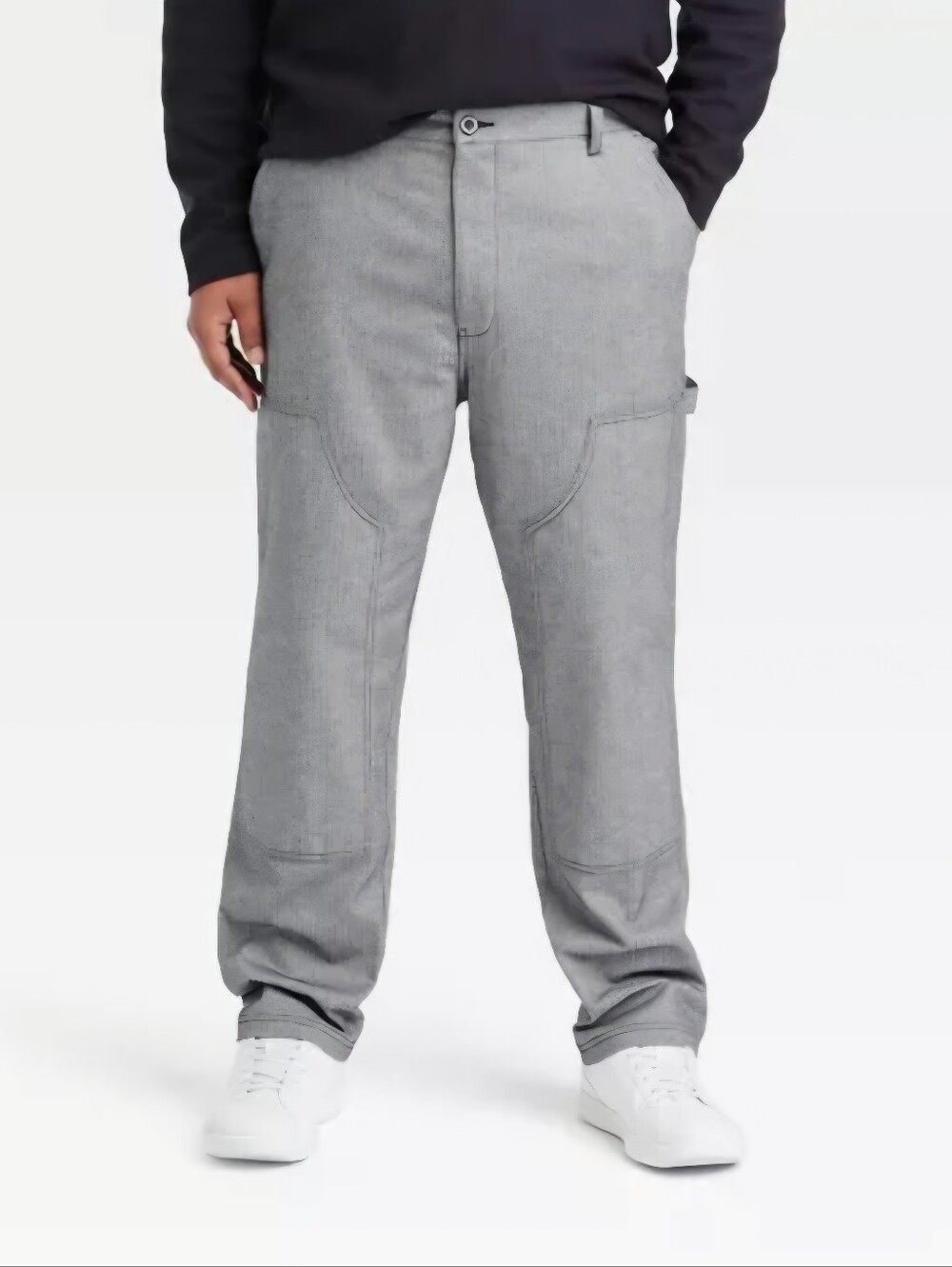 Houston White Men's Utility Pants Back Patch Pockets Gray Size XL NWT 3960